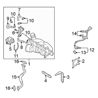 Volkswagen OE - Engine / Transaxle - Turbocharger & Components