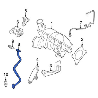 Volkswagen OE - Turbocharger Oil Line
