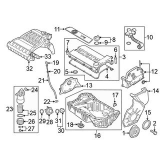 Volkswagen OE - Engine / Transaxle - Engine Parts (3.2L)