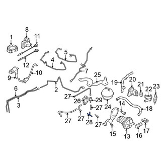 Volkswagen OE - Vacuum Line Adapter