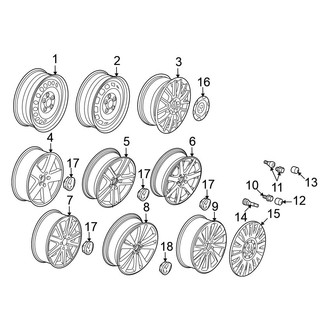 Volkswagen OE - Wheels & Trim