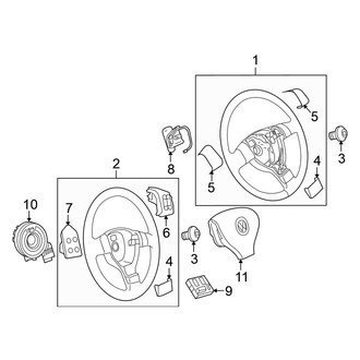 Volkswagen OE - Steering Wheel & Trim