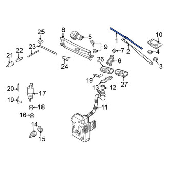Volkswagen OE - Right Wiper Blade