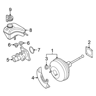 Volkswagen OE - Cowl - Components on Dash Panel