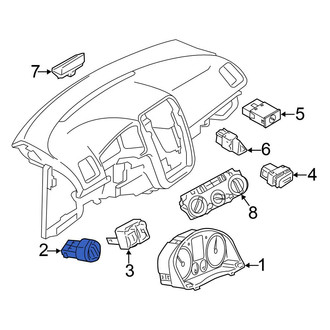 Volkswagen OE - Headlight Switch