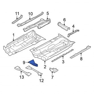 Volkswagen Beetle Replacement Floor Pans — CARiD.com