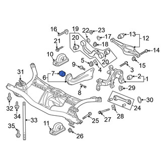 Volkswagen OE - Rear Suspension Trailing Arm Bushing