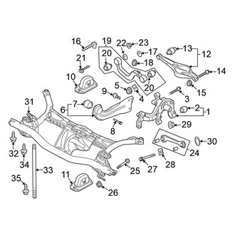 Volkswagen OE - Rear Suspension - Suspension Components