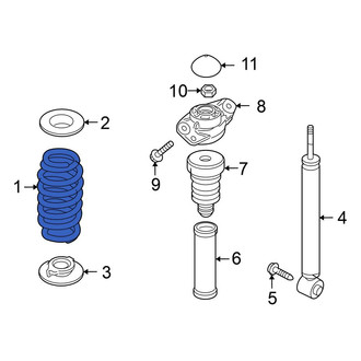 Volkswagen OE - Rear Coil Spring