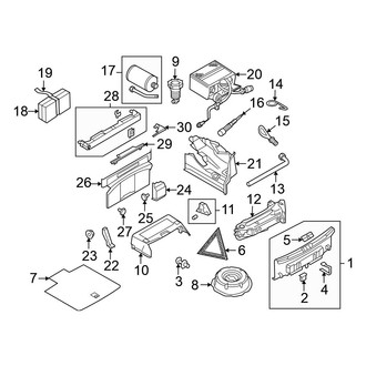 Volkswagen OE - Rear Body & Floor - Interior Trim