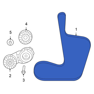 Volkswagen OE - Serpentine Belt
