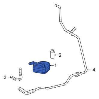 Volkswagen OE - Engine Oil Cooler