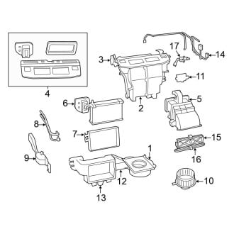 2010 Volkswagen Routan OEM A/C & Heating Parts | Systems — CARiD.com