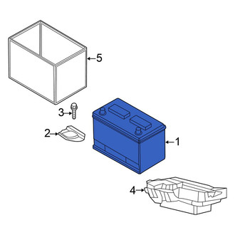 Volkswagen OE - Vehicle Battery