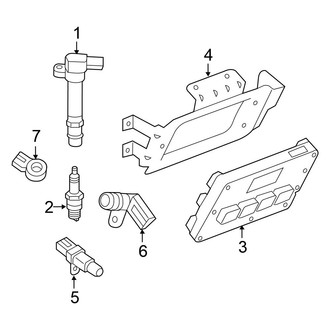 Volkswagen OE - Electrical - Ignition System (S / SE / SEL / SEL Premium)