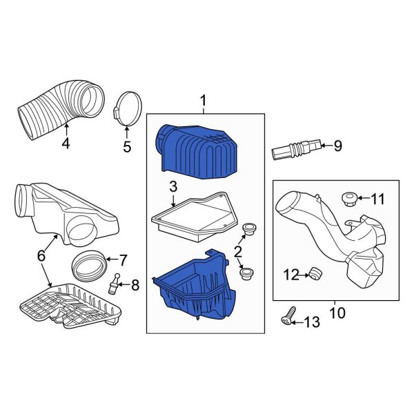 Air Filter and Housing Assembly