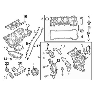 Volkswagen OE - Engine / Transaxle - Engine Parts (S / SE / SEL / SEL Premium)
