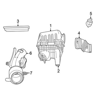 Volkswagen OE - Engine - Air Intake (SEL / SEL Premium)