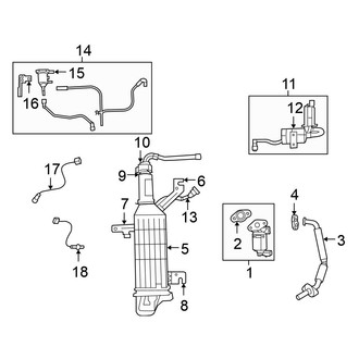 Volkswagen OE - Emission System - Emission Components (S / SE)