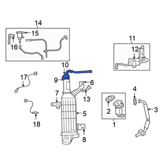 Volkswagen OE - Fuel Tank Pressure Sensor
