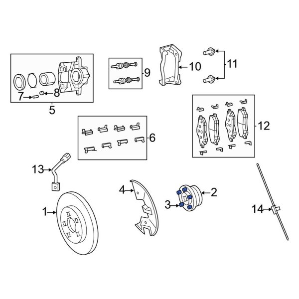 Wheel Lug Stud