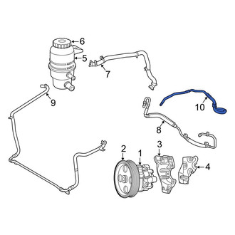 Volkswagen OE - Power Steering Return Hose