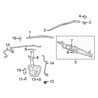 Volkswagen OE - Washer Fluid Level Sensor