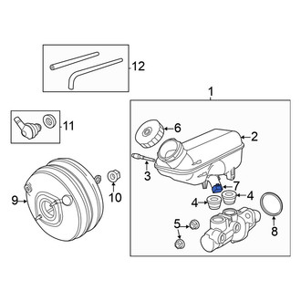 Volkswagen OE - Brake Fluid Level Switch