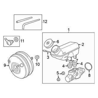 Volkswagen OE - Cowl - Components on Dash Panel