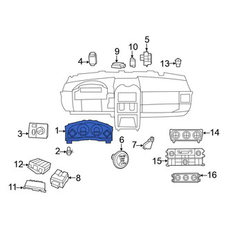 Volkswagen OE - Instrument Cluster