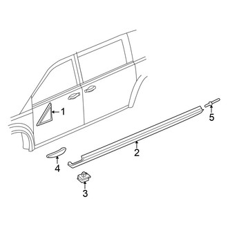 Volkswagen OE - Pillars, Rocker & Floor - Exterior Trim