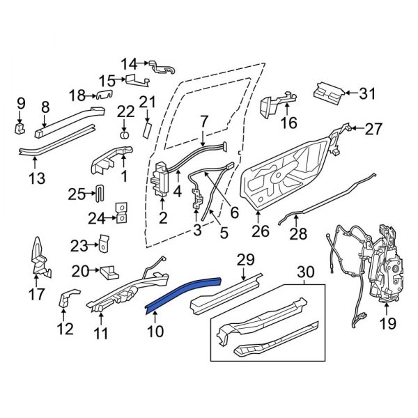 Sliding Door Track