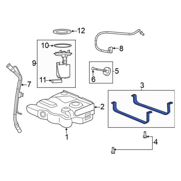 Fuel Tank Strap