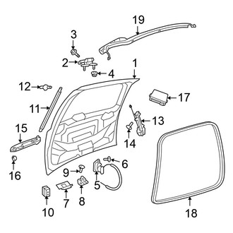 Volkswagen OE - Lift Gate - Gate & Hardware