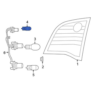 Volkswagen OE - Back Up Light Bulb