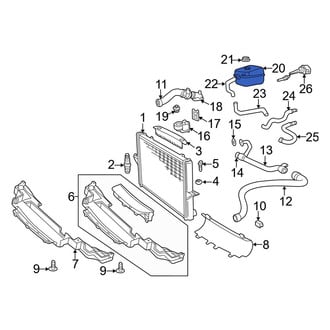 Volvo OE - Engine Coolant Reservoir
