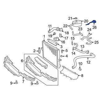 Volvo OE - Engine Coolant Temperature Sensor