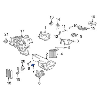 Volvo OE - HVAC Blower Motor Resistor