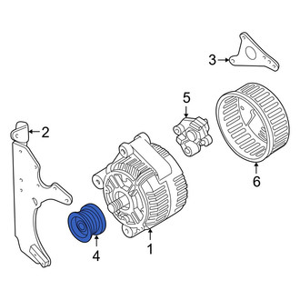 Volvo OE - Alternator Pulley