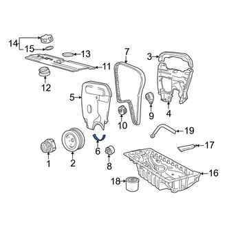Volvo OE - Lower Outer Engine Timing Cover