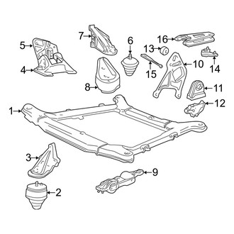 Volvo OE - Engine & Transmission Mounting (FWD)