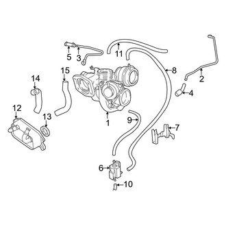 Volvo OE - Engine - Turbocharger & Components (2.3L / 2.5L)