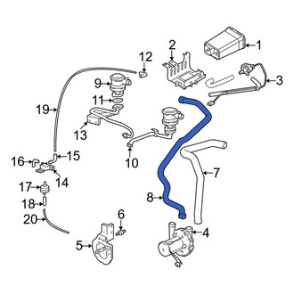 Volvo OE - Secondary Air Injection Pump Hose