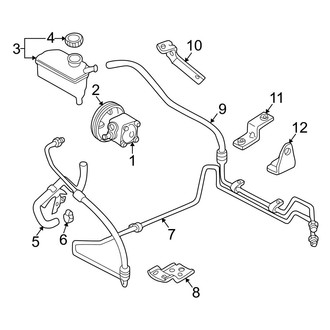 Volvo OE - Steering Gear & Linkage - Pump & Hoses (Base / GLT / GLT SE / X/C AWD / X/C AWD SE)