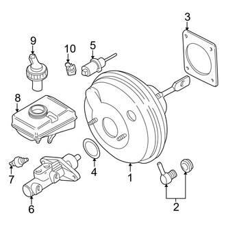 Volvo OE - Cowl - Components on Dash Panel