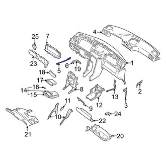 Volvo OE - Cabin Air Temperature Sensor