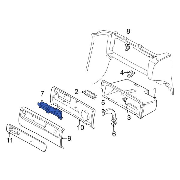 Glove Box Latch