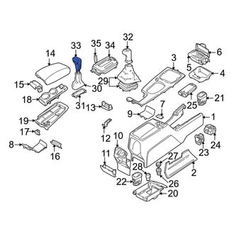 Volvo OE - Automatic Transmission Shift Lever Knob
