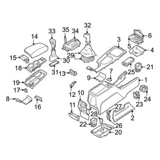 Volvo OE - Front Console