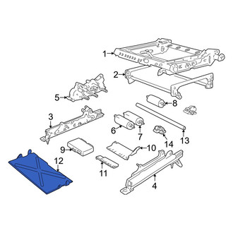 Volvo OE - Front Seat Frame Mounting Base